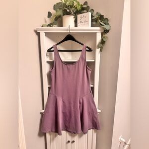 Chic Lavender Midi Dress